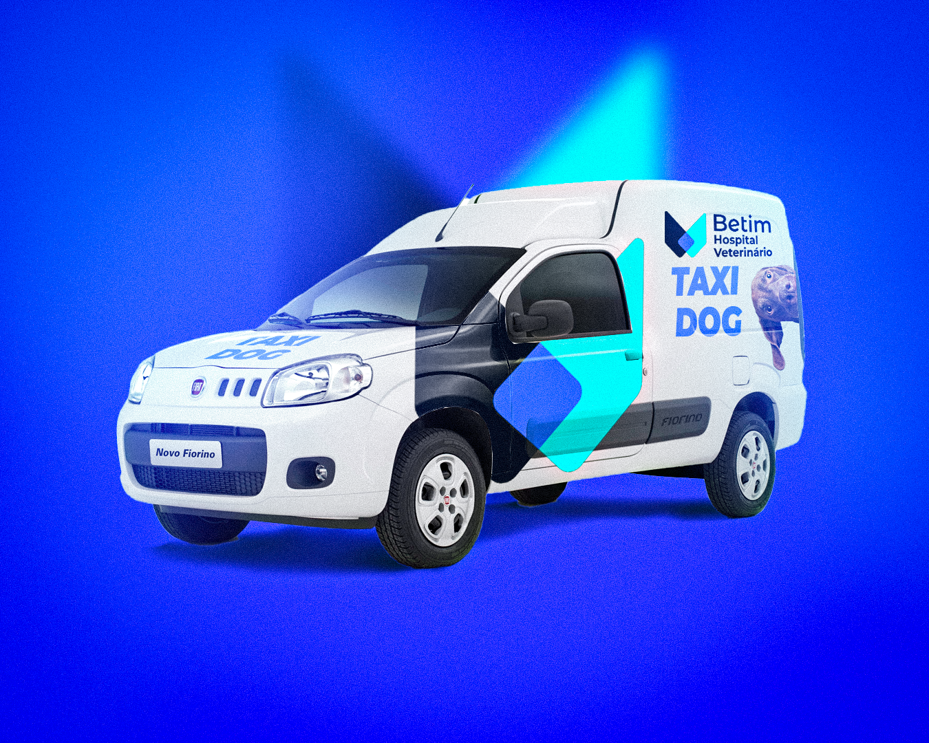 Van do Táxi Dog do Hospital Veterinário Betim